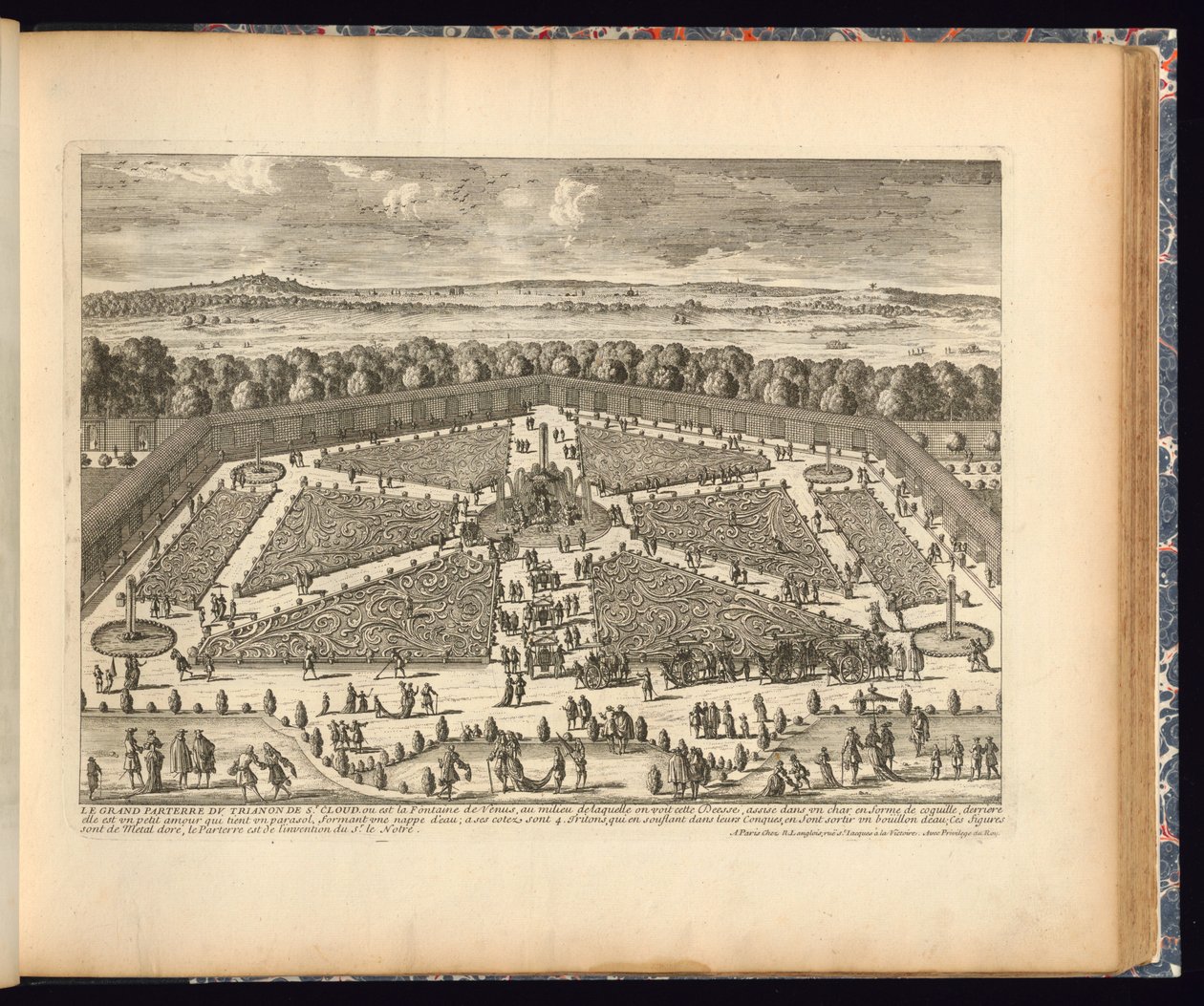 Estampa (Francia), ca. 1660 de Engraved by Gabriel Perelle