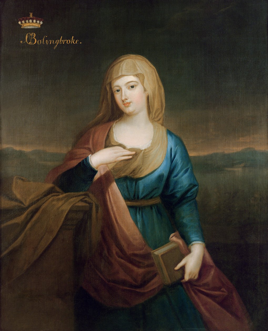 Retrato de Marie Claire Deschamps de Marcilly (1675-1750), segunda esposa de Henry, primer vizconde de Bolingbroke, c.1720 de Enoch Seeman