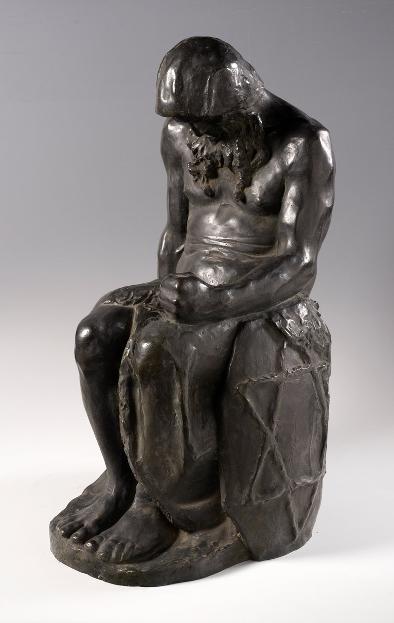 Mesías (bronce) de Enoch Henryk Glicenstein