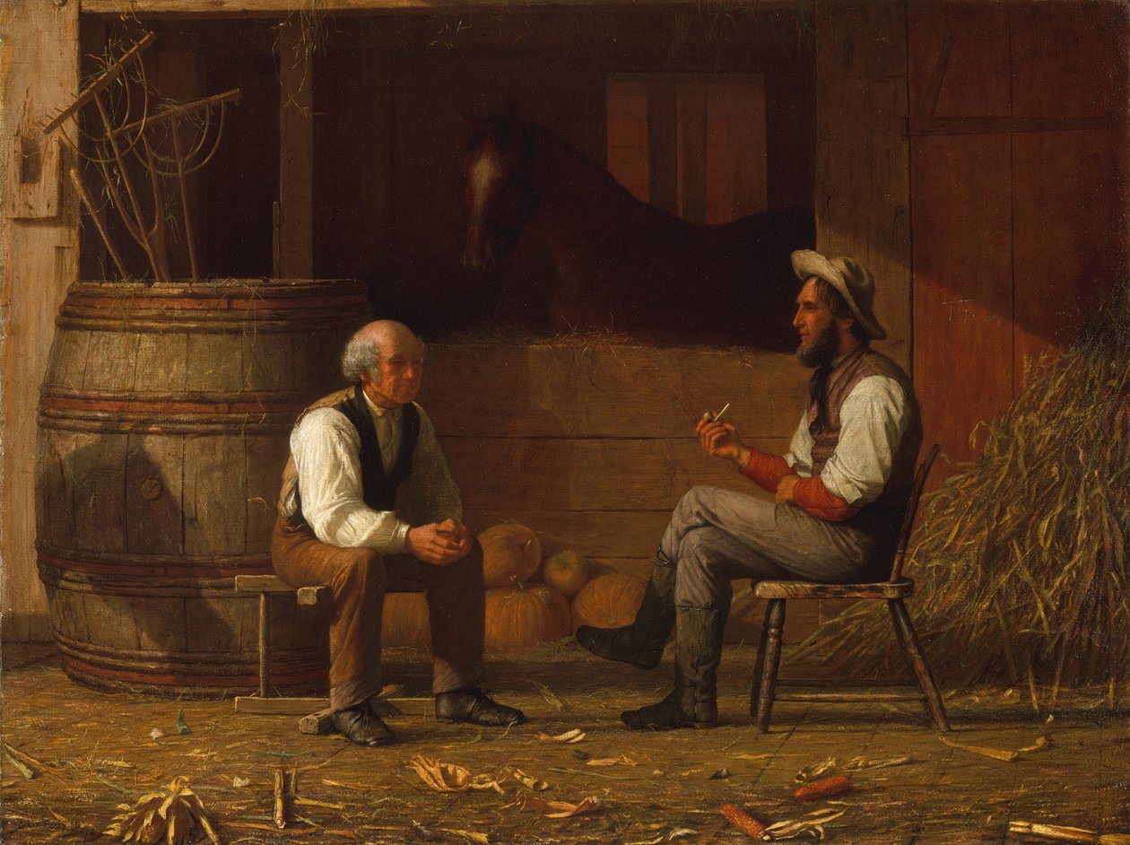 Hablándolo, 1872 de Enoch Wood Perry
