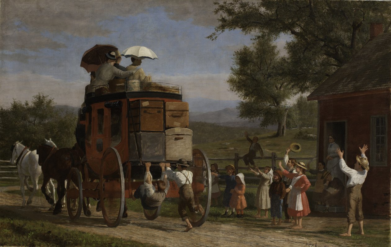 El coche Pemigewasset, 1899 de Enoch Wood Perry