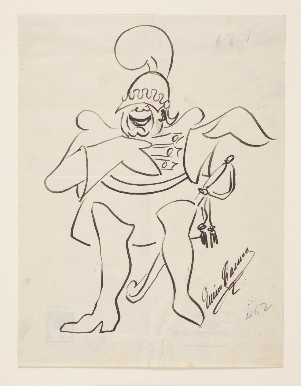 Enrico Caruso como Don José en "Carmen" de Enrico Caruso