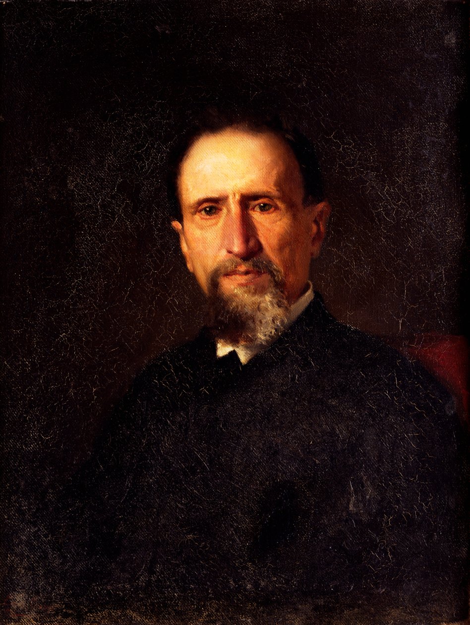 Retrato del ingeniero Antonio Magni (óleo sobre lienzo) de Enrico Crespi