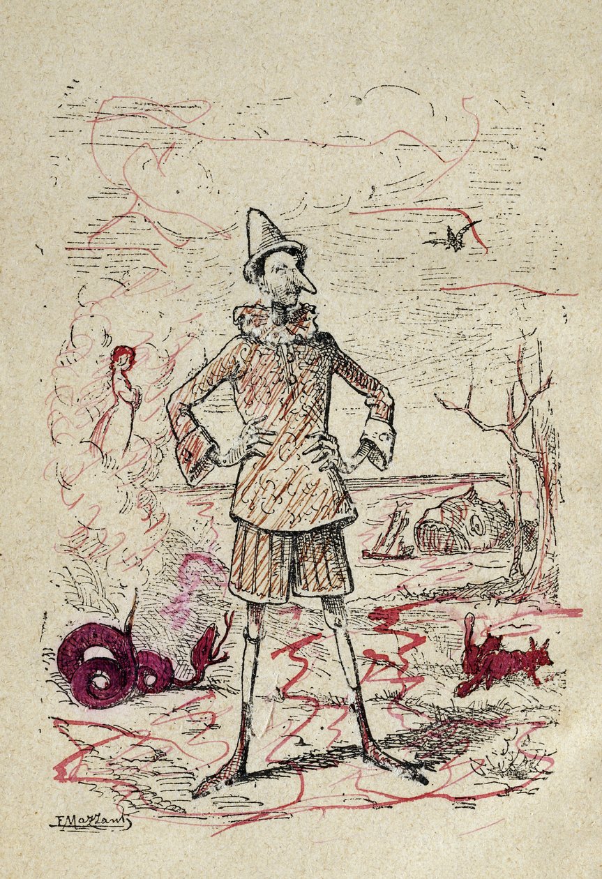 Pinocho, 1883 de Enrico Mazzanti