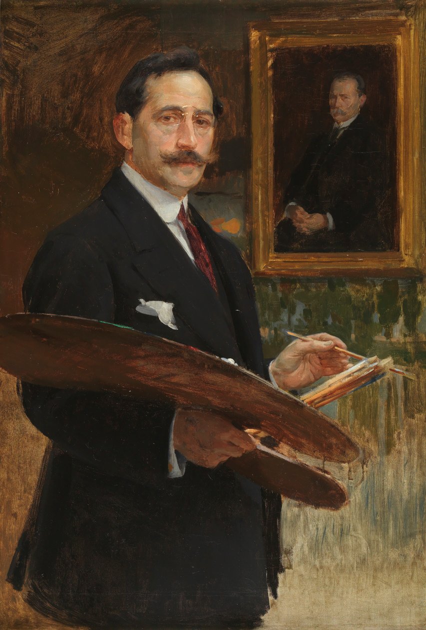 Autorretrato de Enrique Simonet