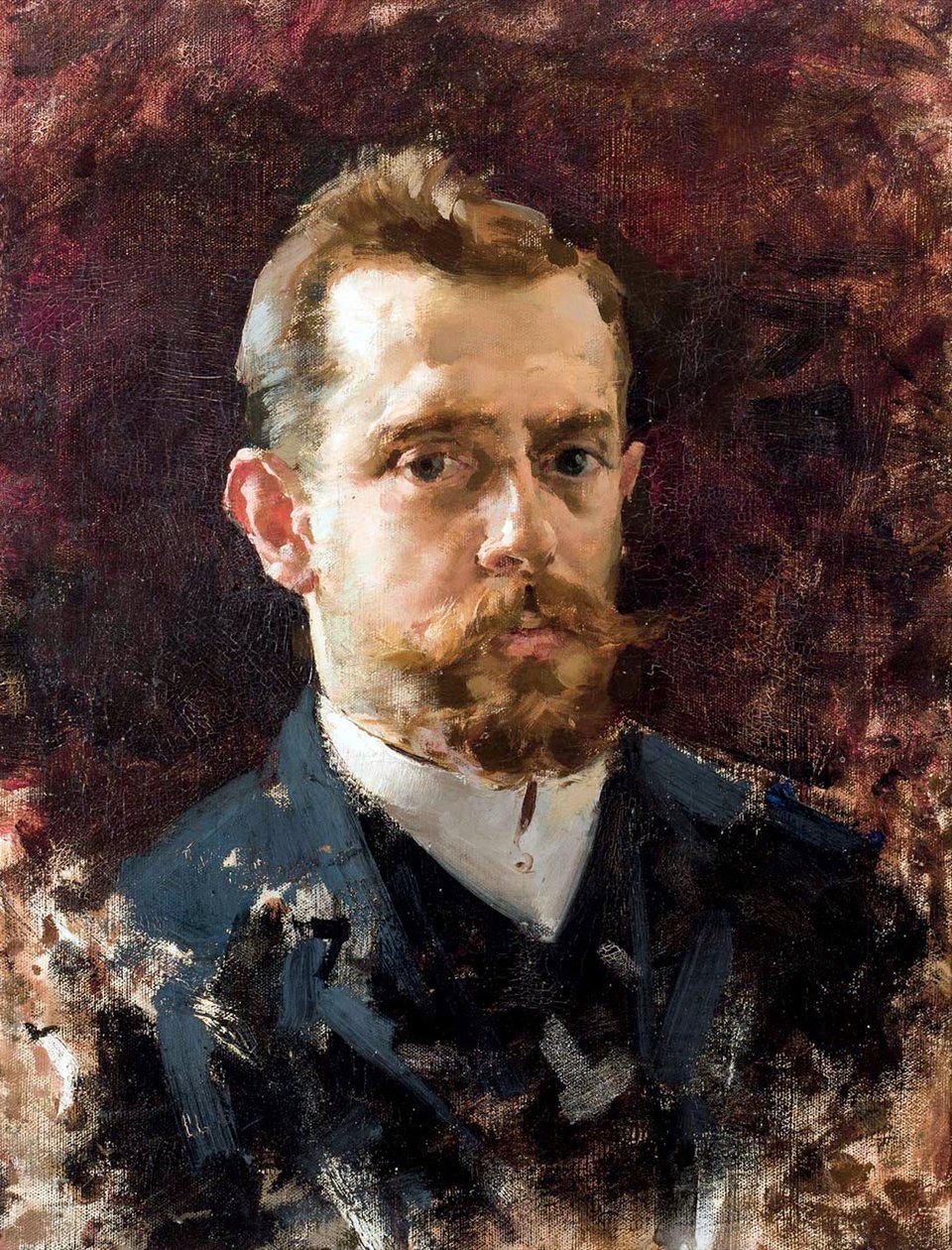 Retrato de Antonio, hermano del artista de Enrique Simonet