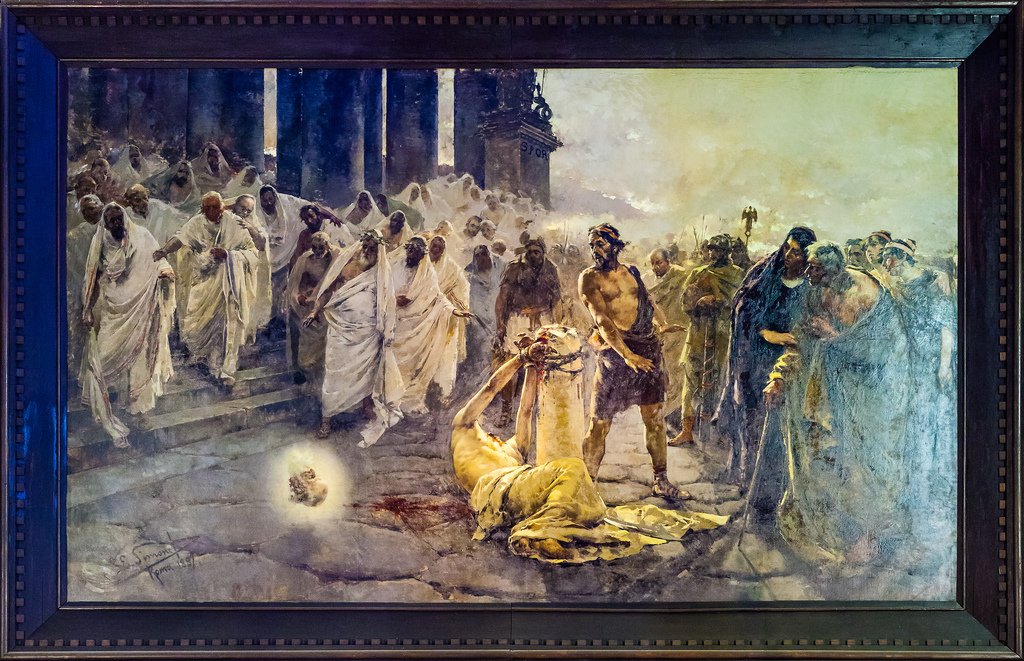 La decapitación de San Pablo de Enrique Simonet