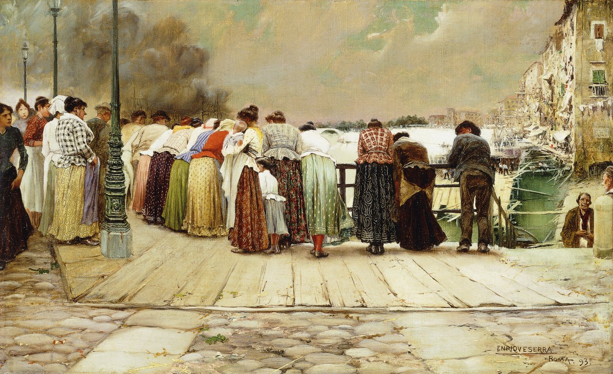 En el Puente, 1893 de Enrique Serra