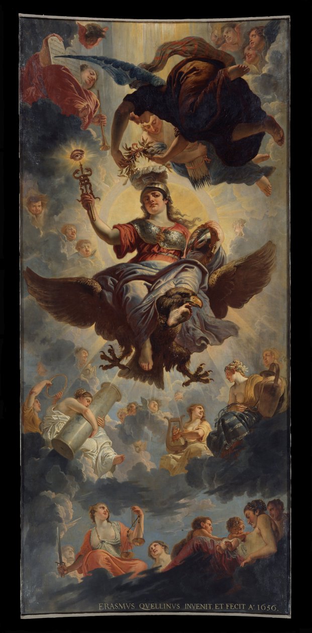 Techo de la sala del consejo de Erasmus Quellinus II