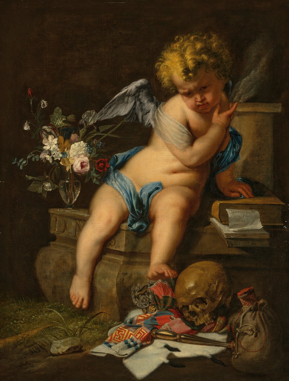 Alegoría de la fugacidad de Erasmus Quellinus II