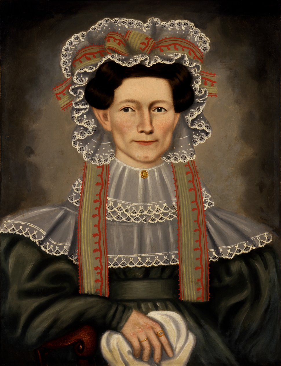 Dama de la Casa de Squire Williams, ca. 1829 de Erastus Salisbury Field