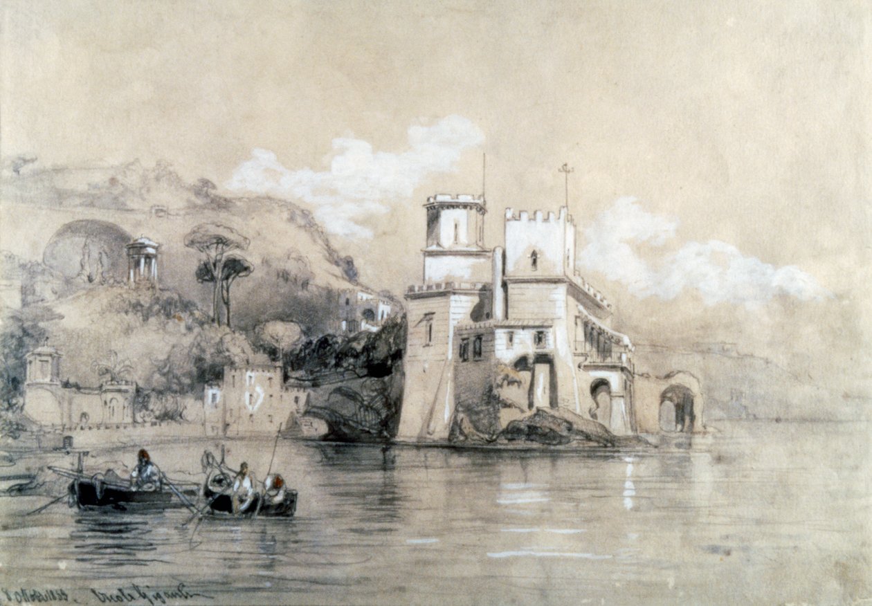 Rocca Matilde en Nápoles de Ercole Gigante
