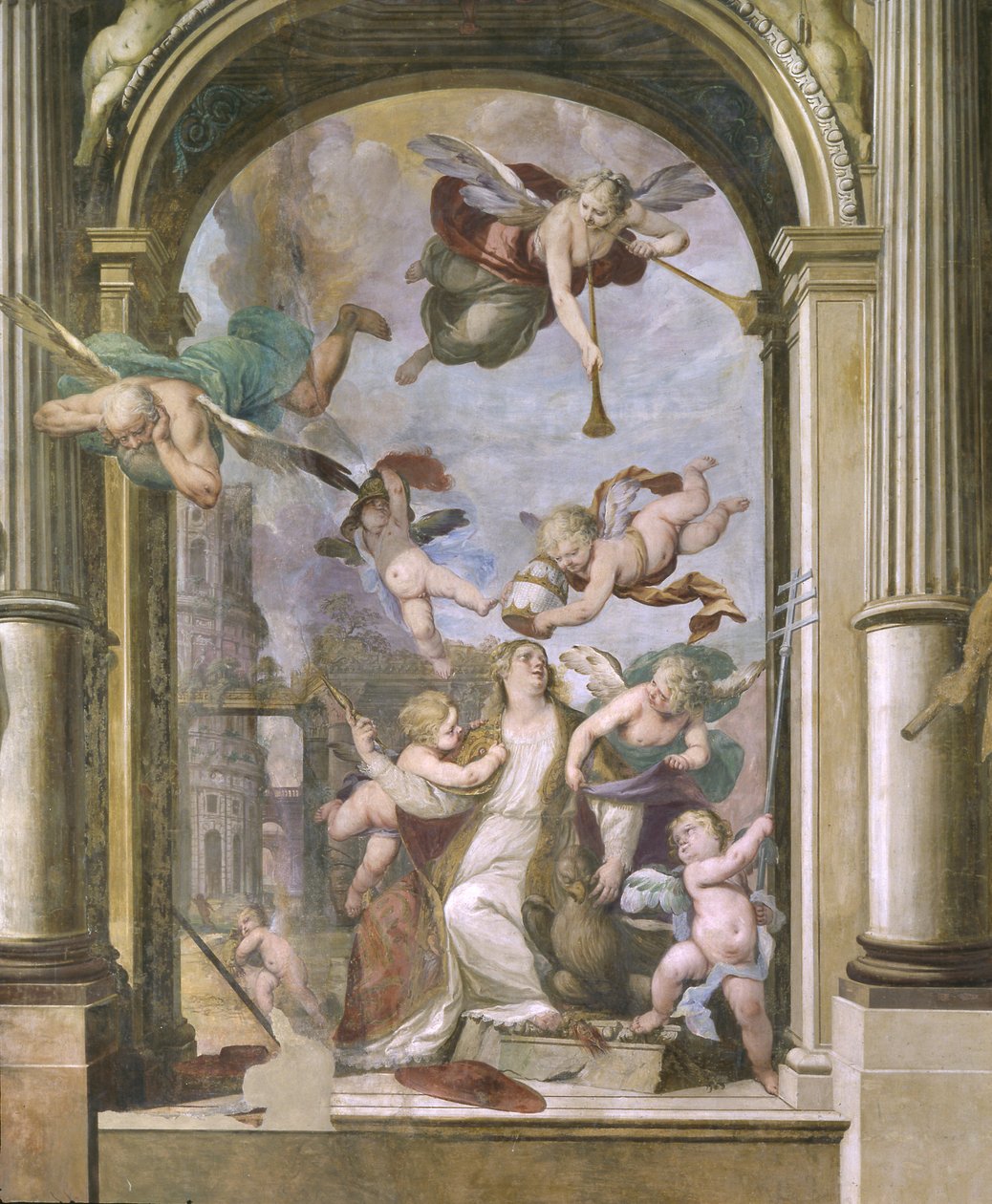 La Coronación de la Virgen María de Ercole Procaccini