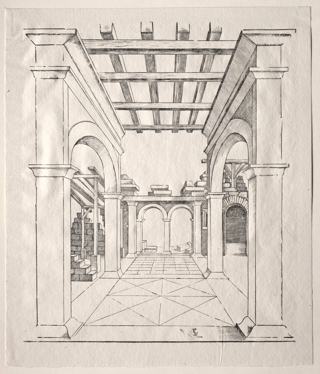 Un pórtico de Erhard Schon
