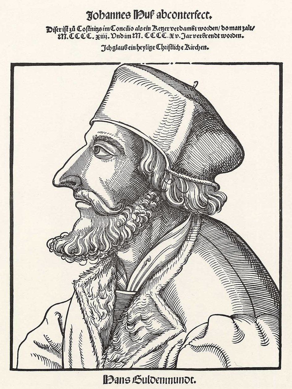 John Hus de Erhard Schon