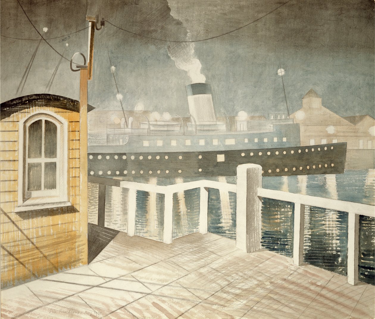 Vapor del canal de Eric Ravilious