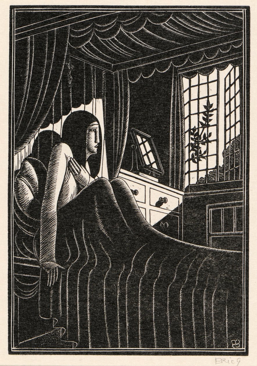 Medianoche otoñal de Eric Gill