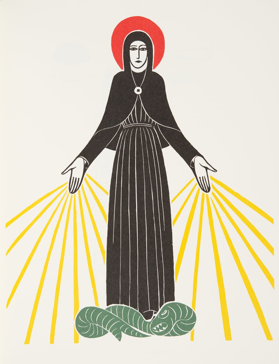 Nuestra Señora de Lourdes de Eric Gill