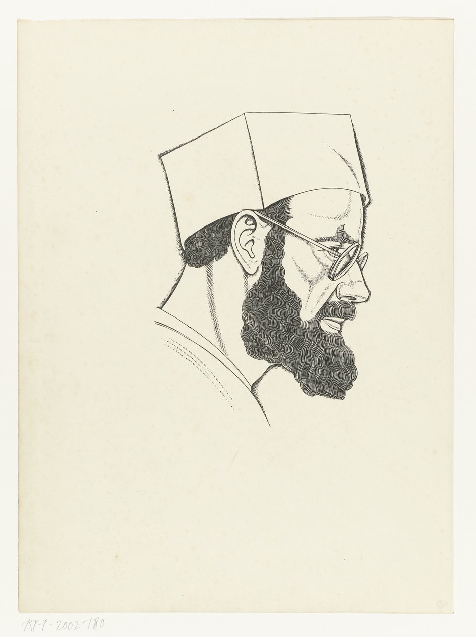 Autorretrato de Eric Gill