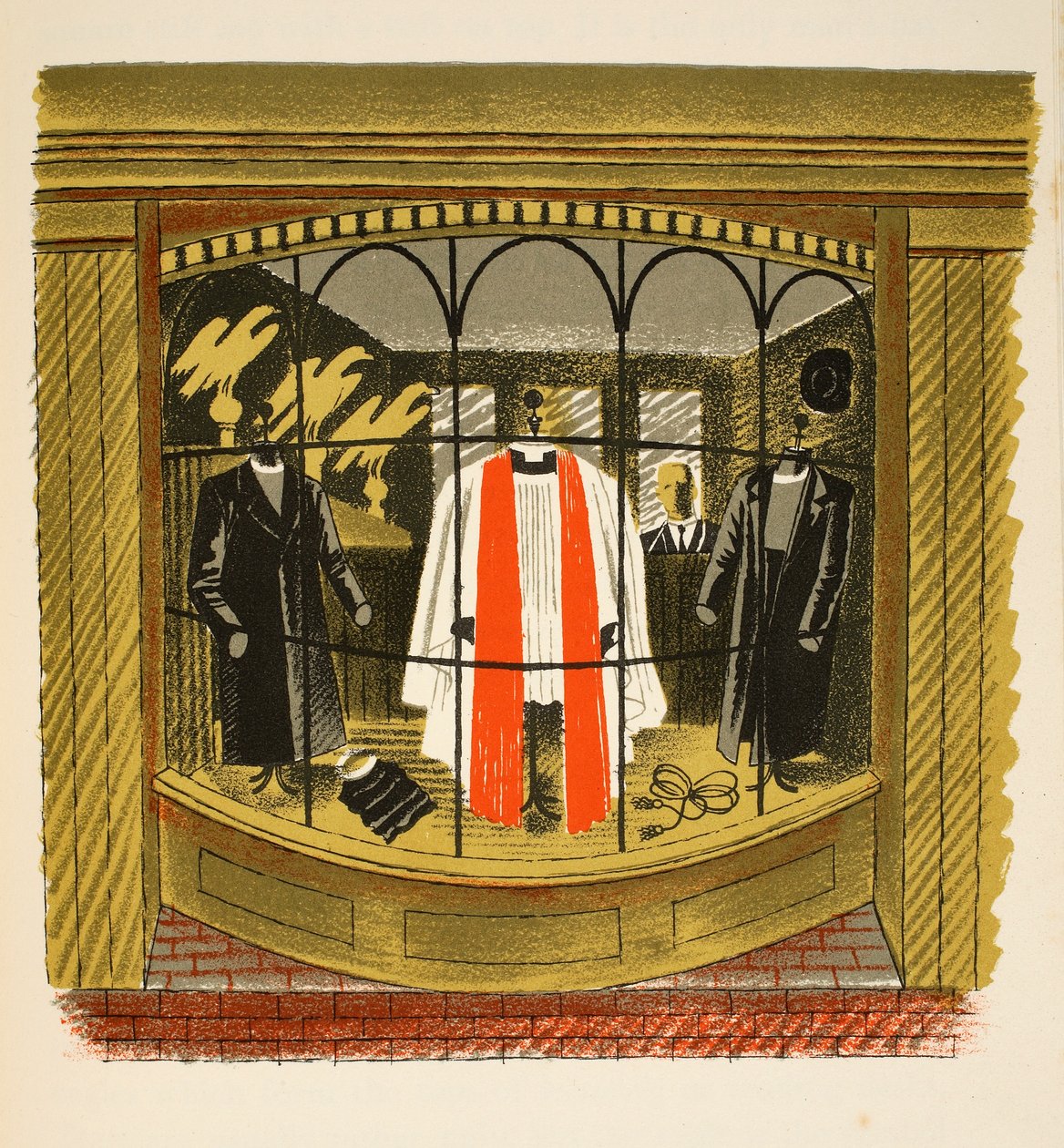 Sastre clerical, ilustración de 