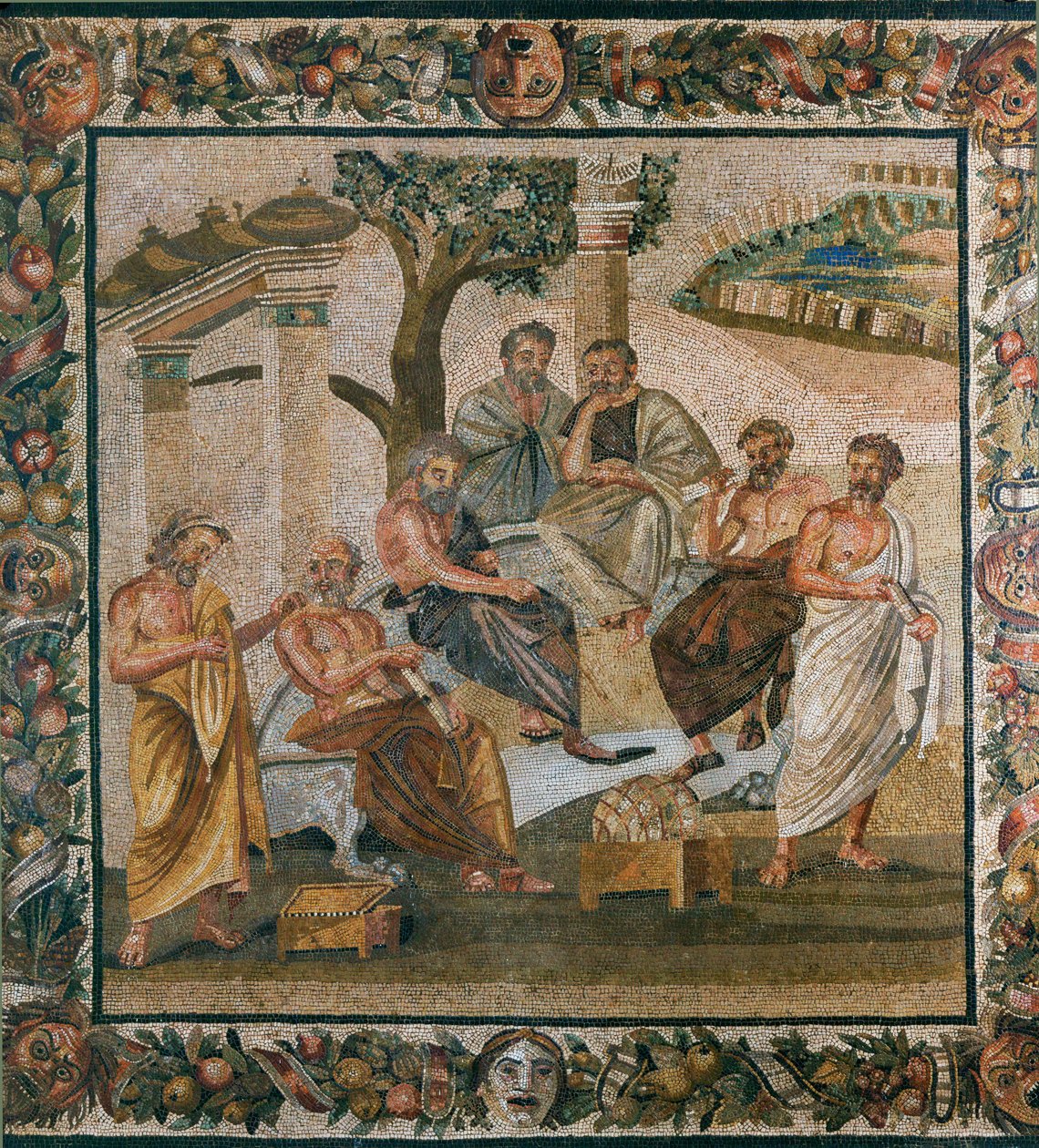 Una conversación entre filósofos de Erich Lessing