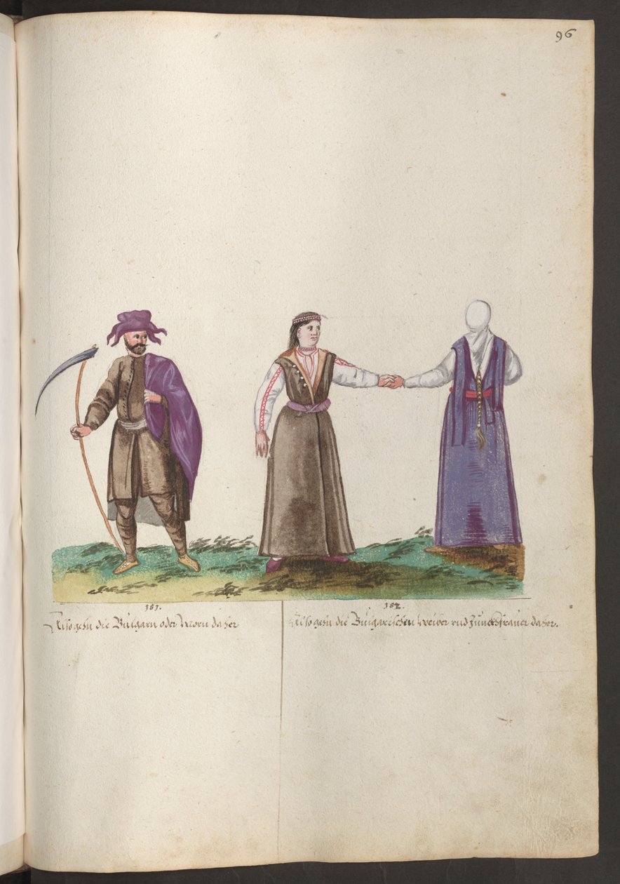 Hombre y mujer búlgaros de Erich Lessing