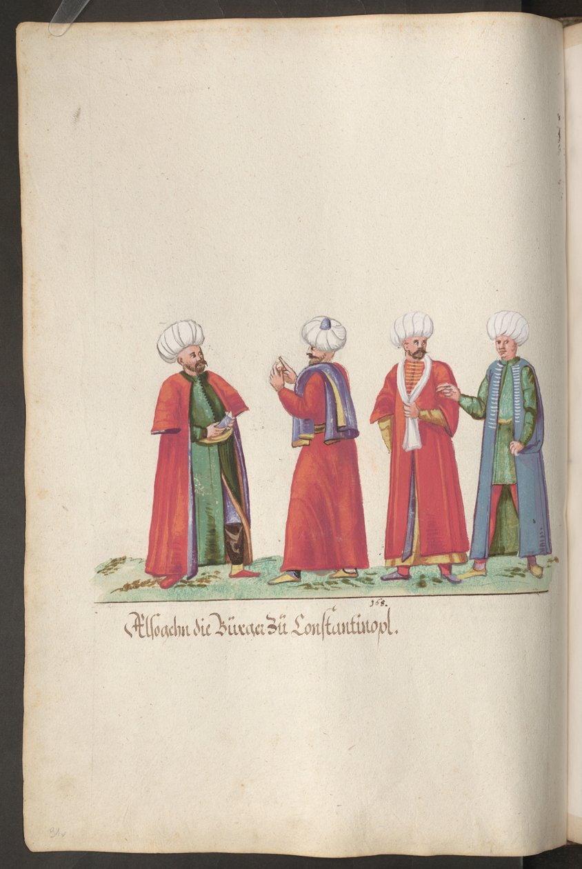 Burgueses de Constantinopla de Erich Lessing