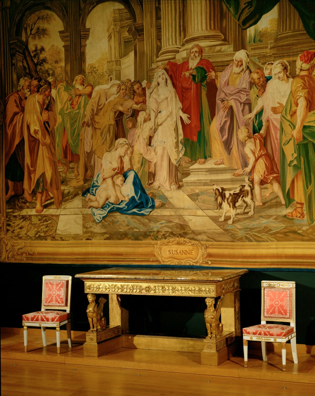 Consola del Gran Salón de la Emperatriz Josefina ... de Erich Lessing