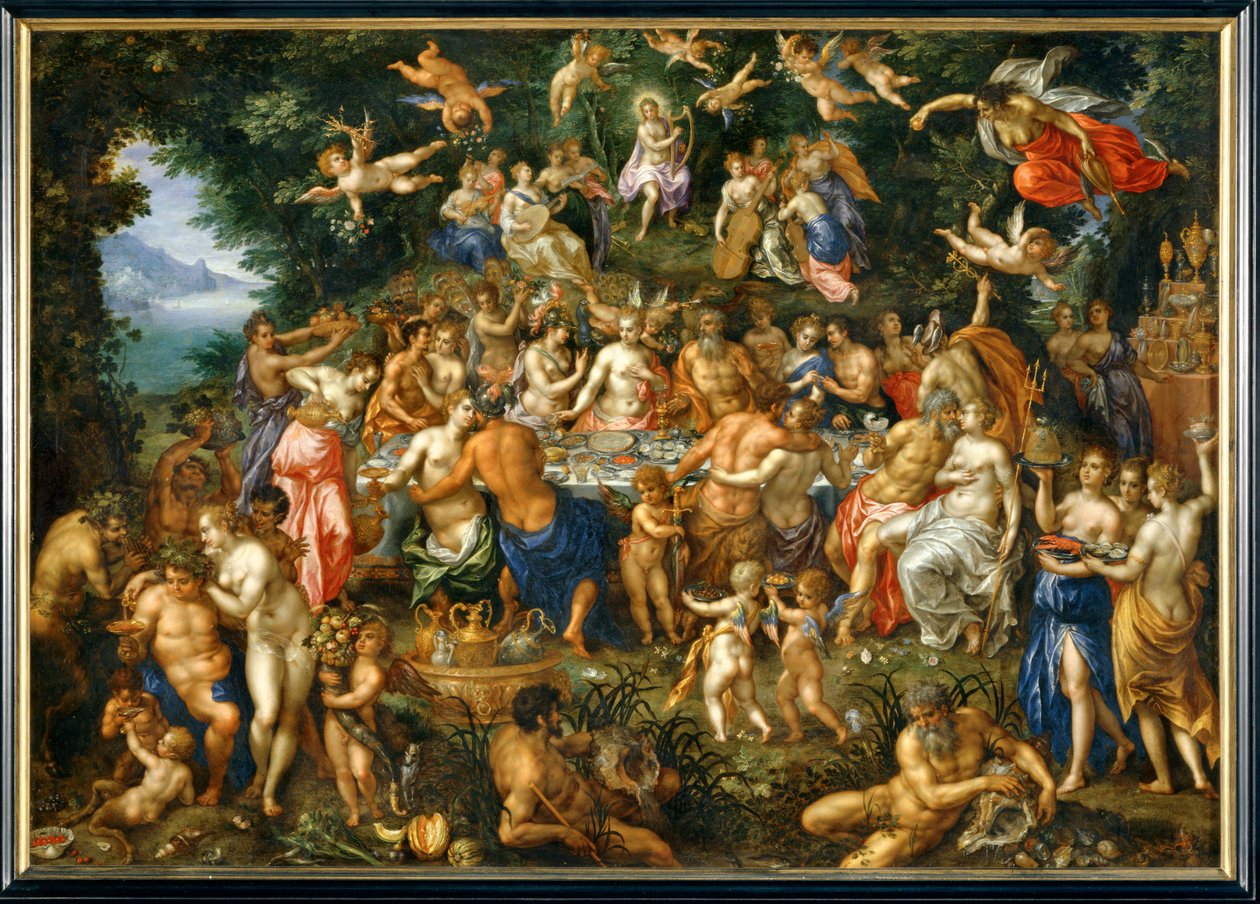 La boda de Tetis y Peleos ... de Erich Lessing