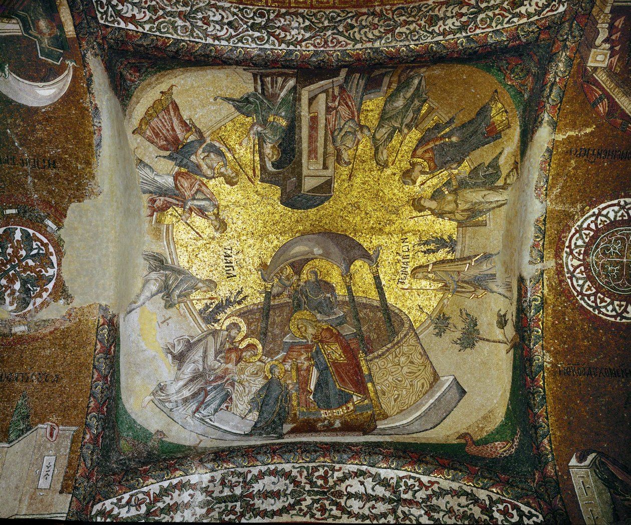 La joven Virgen es conducida al Templo por sus padres ... de Erich Lessing