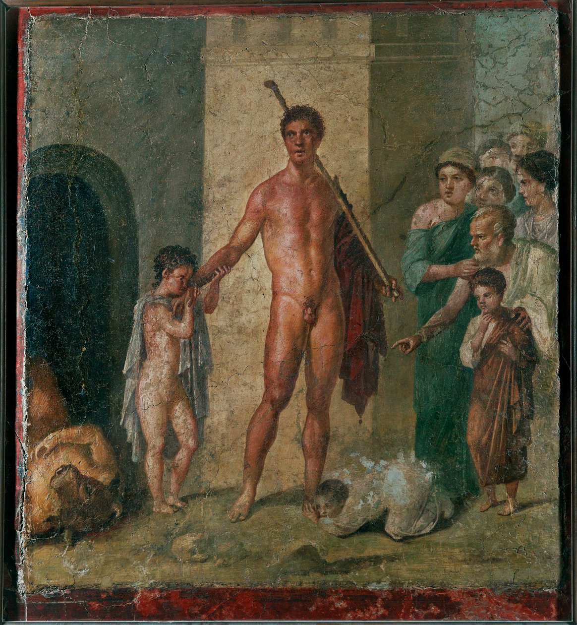 Teseo y el minotauro de Erich Lessing