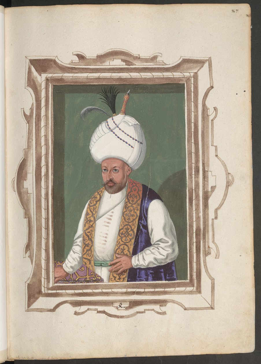 Embajador persa no identificado de Erich Lessing