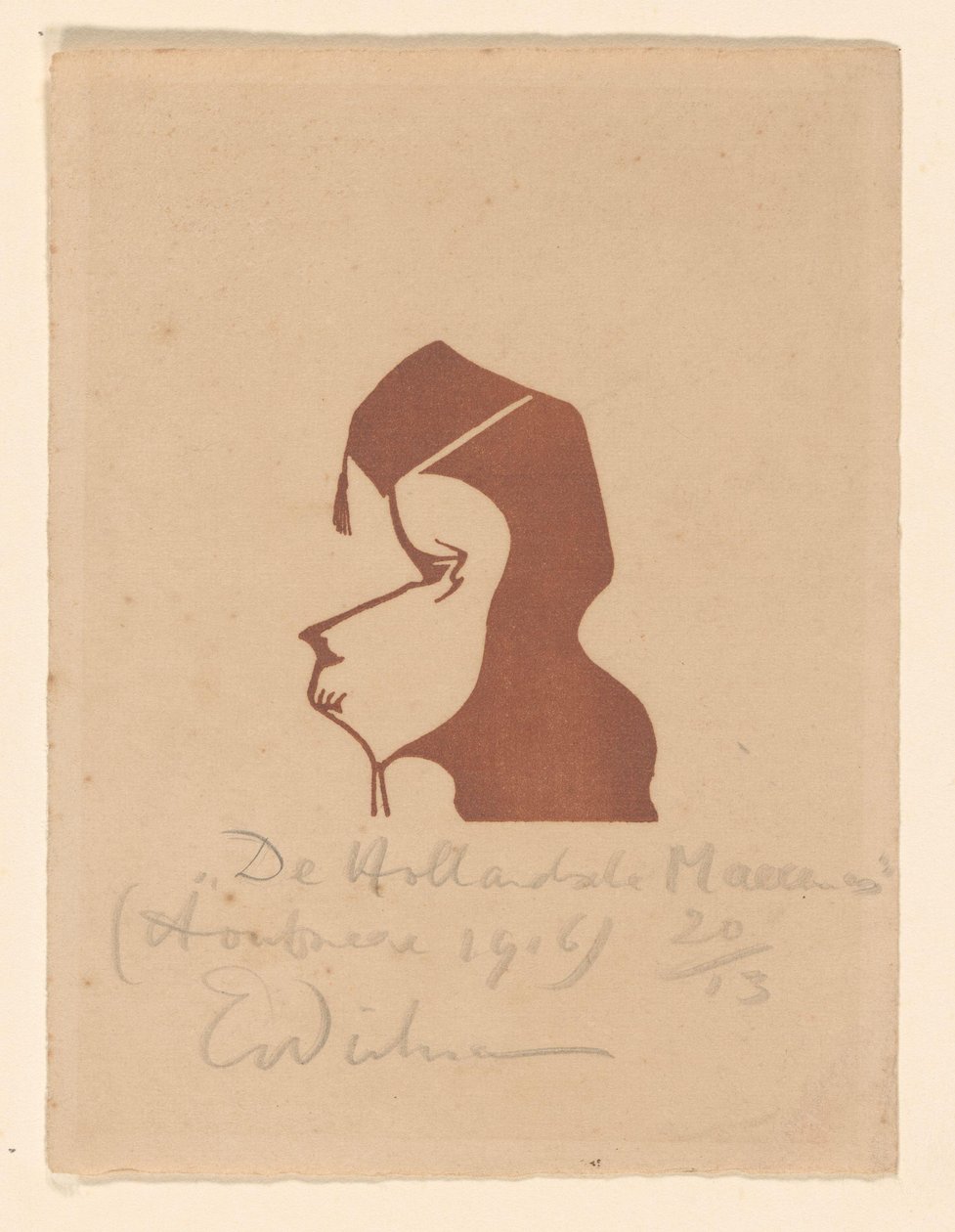 De Hollandsche Maecenas (título original del objeto) de Erich Wichmann (signed by artist)