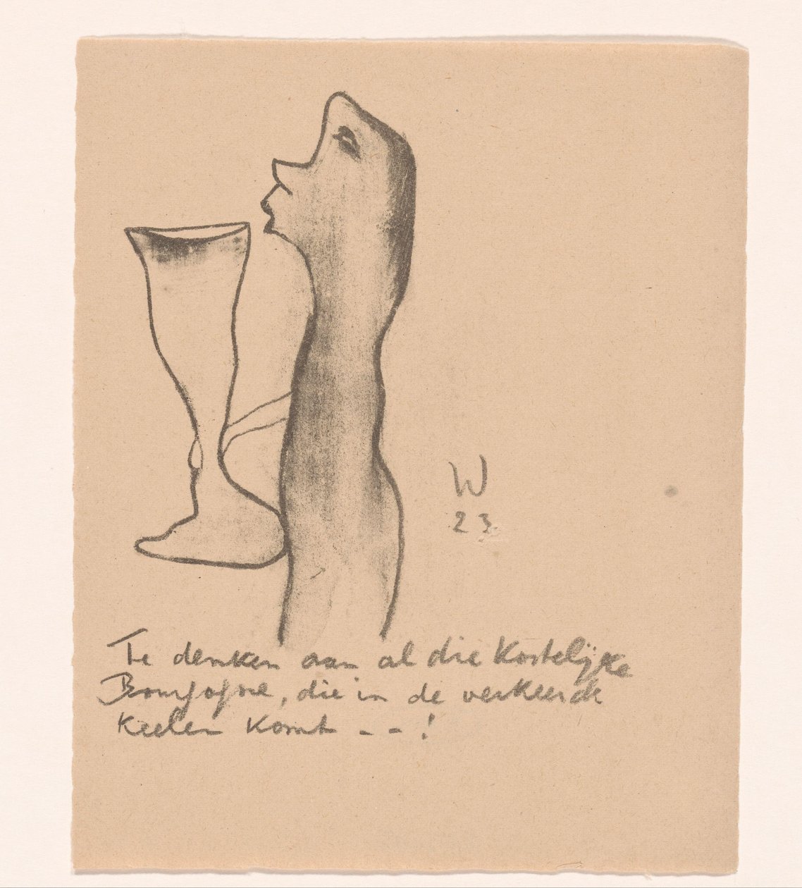 Figura con copa de vino grande
Idealistas II y otros cánticos (título original de la serie) de Erich Wichmann