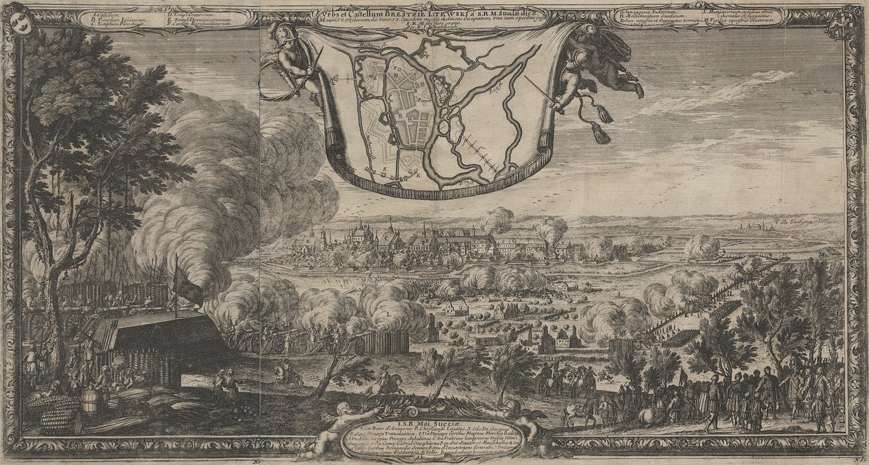 Urbs et Castellum Brestzie Litewski de Erik Dahlbergh