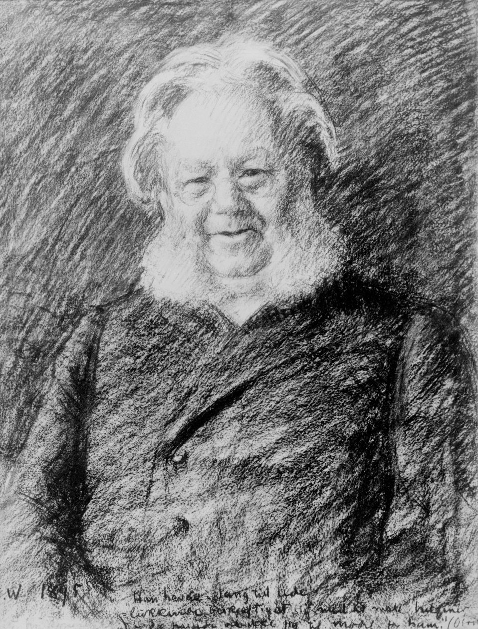 henrik ibsen de Erik Theodor Werenskiold