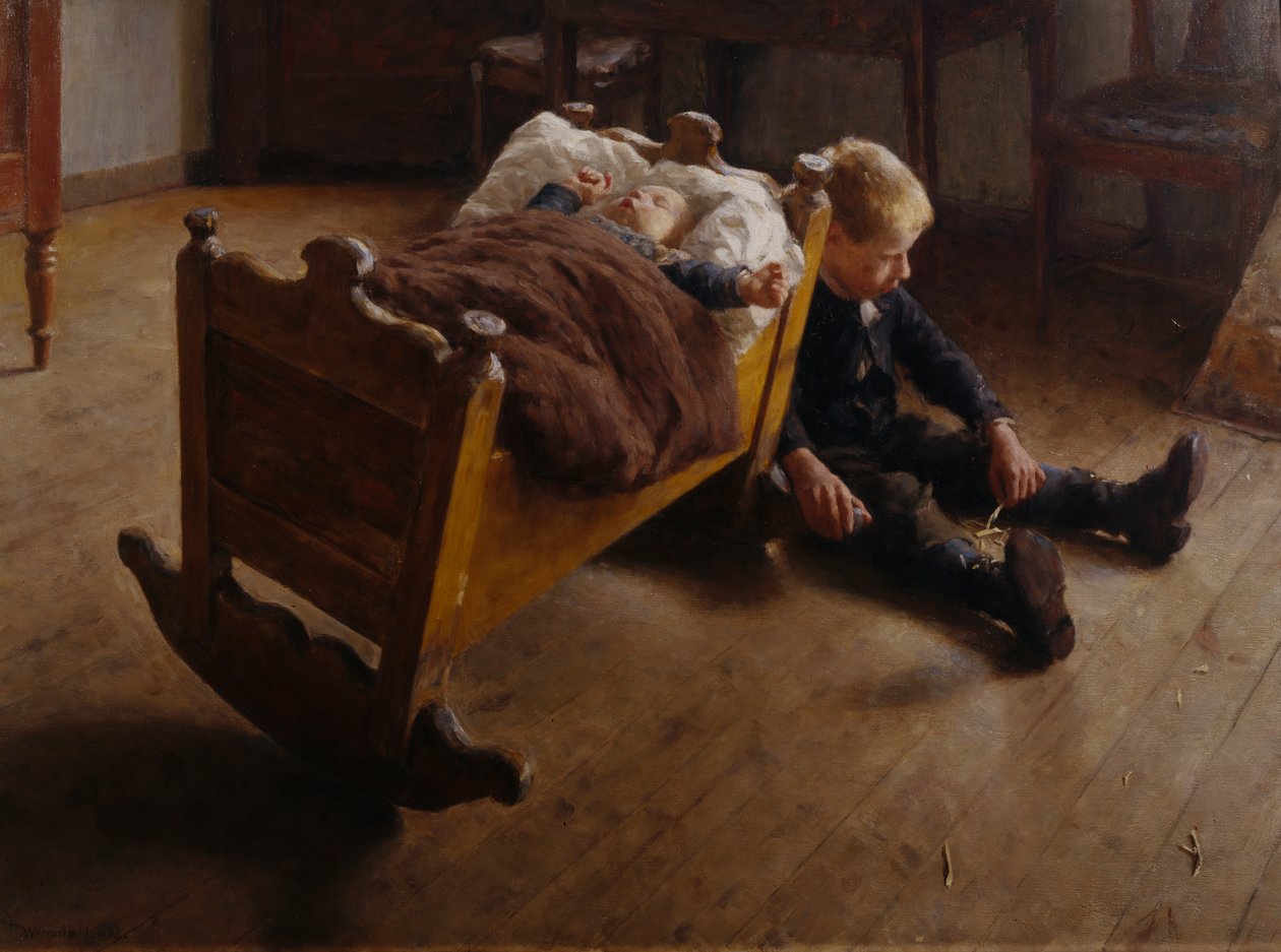 Dos hermanos de Erik Theodor Werenskiold