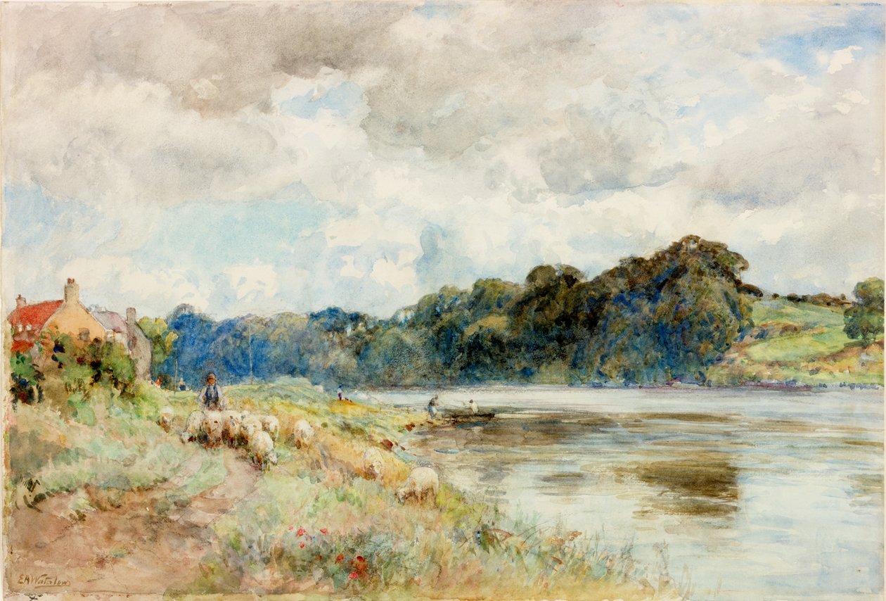 En el Coquet de Ernest Albert Waterlow