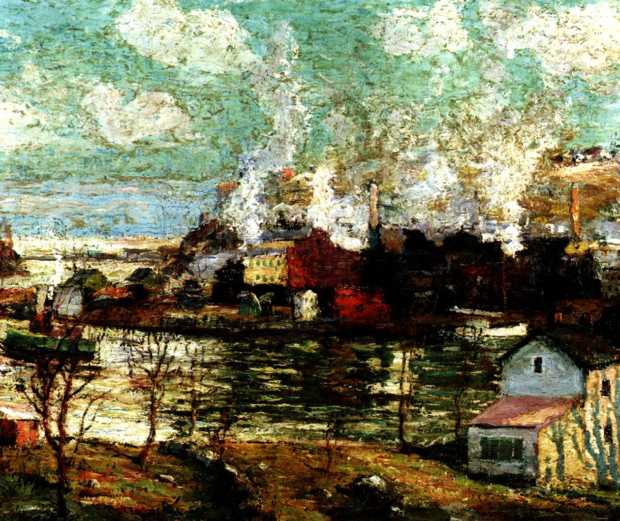 Spuyten Duyvil Creek, Brooklyn, Nueva York, c.1914 de Ernest Lawson