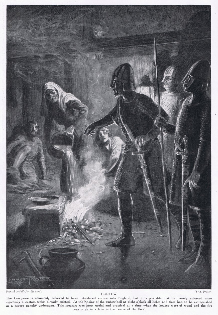 Toque de queda, años 1920 de Ernest Prater