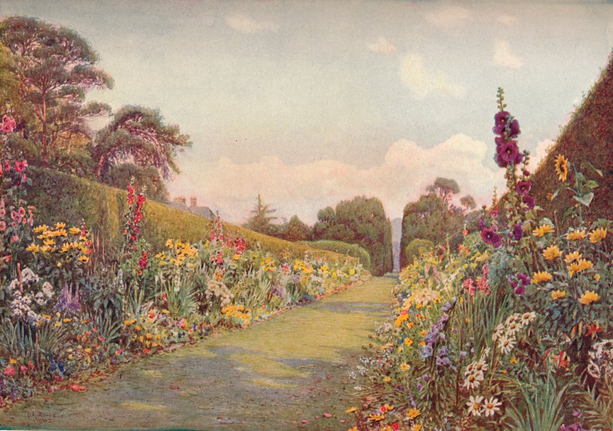 La larga frontera, Holme Lacy, 1903 de Ernest Arthur Rowe