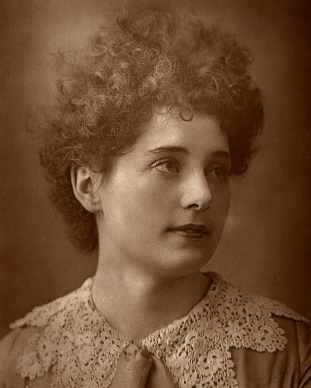 Blanche Horlock, actriz británica, 1887 de Ernest Barraud