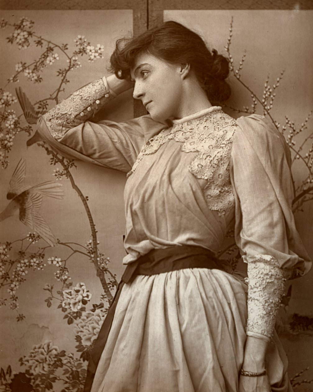 Cora Urquhart Brown-Potter, actriz estadounidense, 1887 de Ernest Barraud