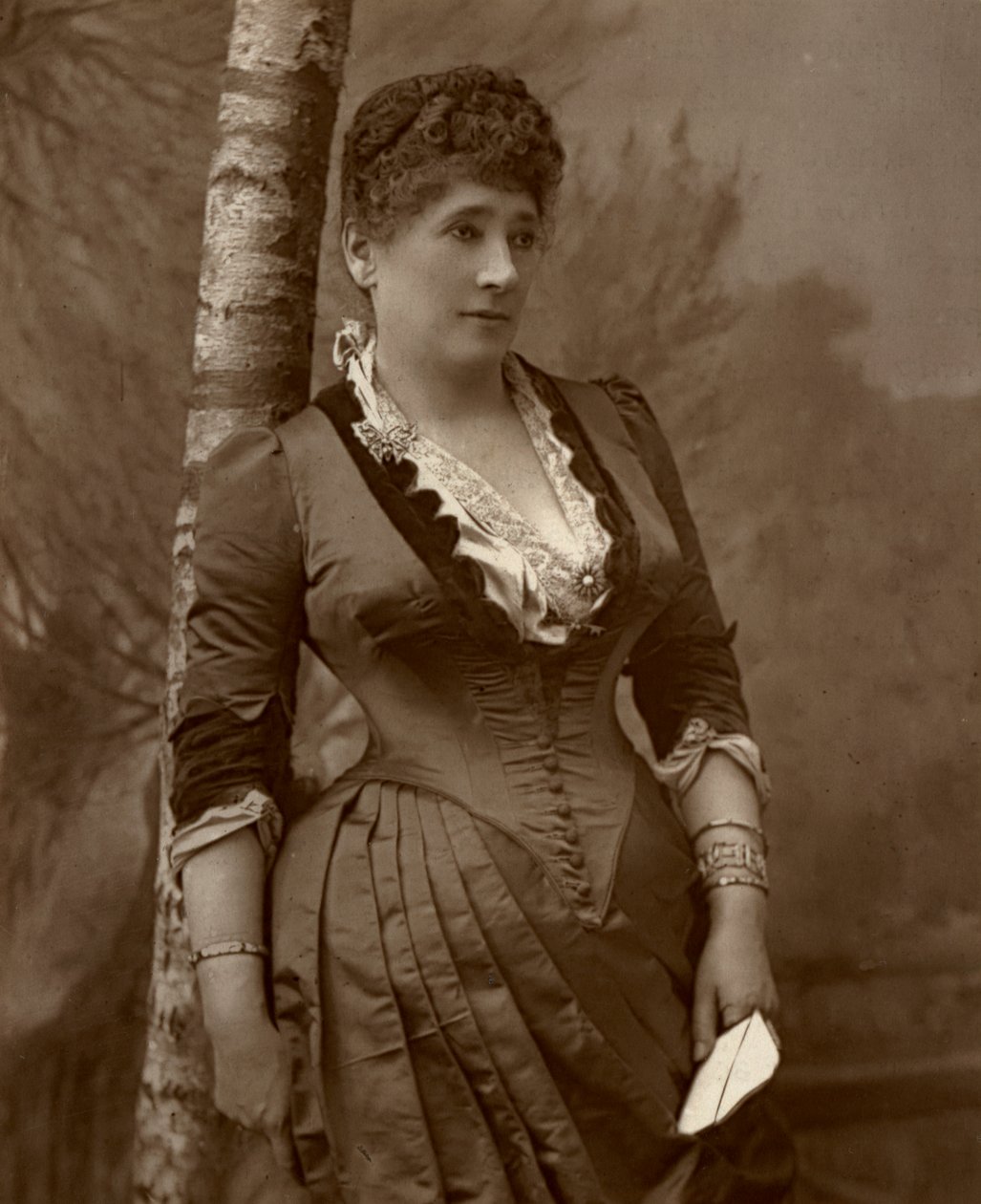 Sra. John Wood, actriz y directora de teatro británica, 1888 de Ernest Barraud