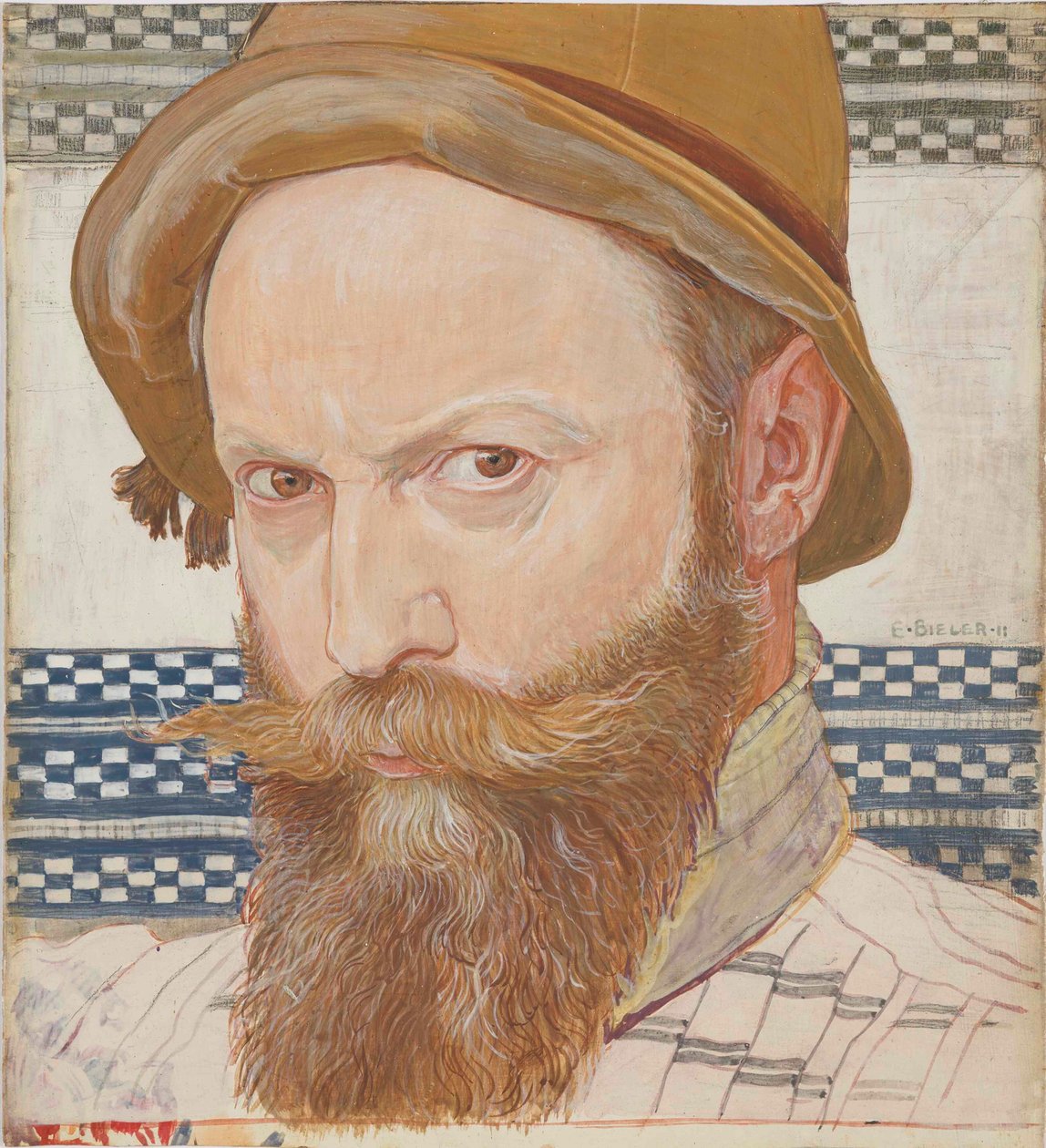 Autorretrato, 1911 de Ernest Bieler