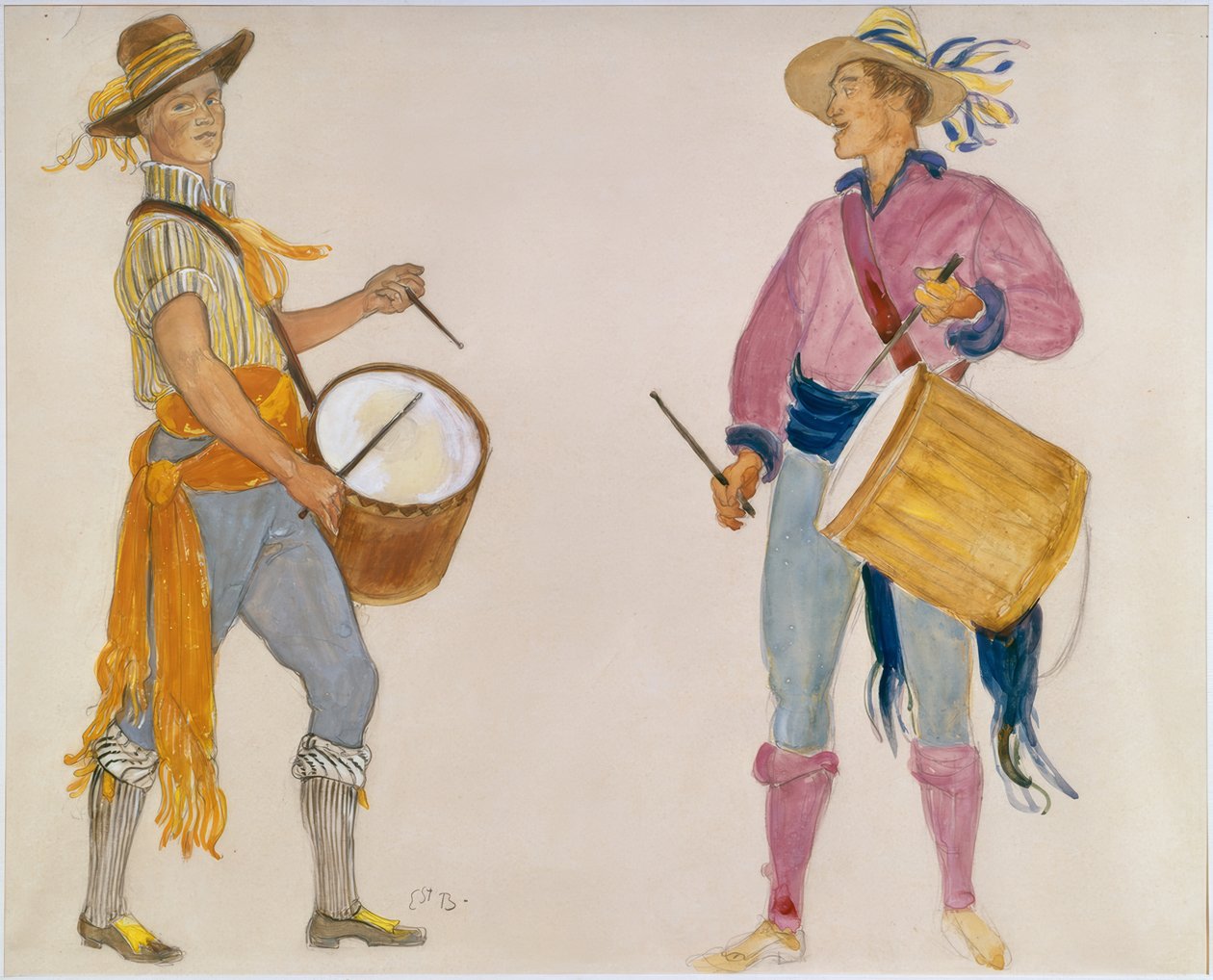 Batería de Ernest Bieler