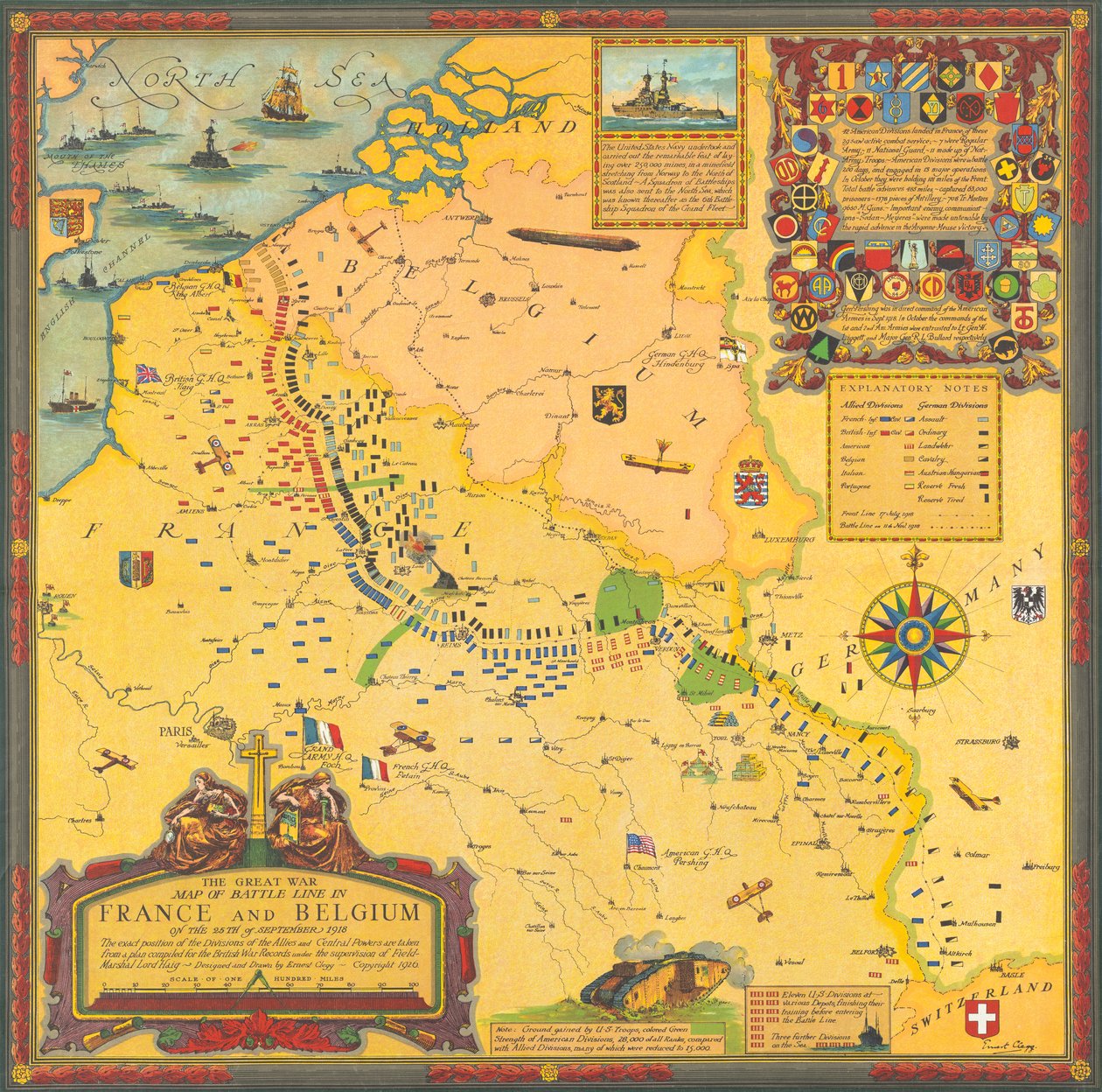 Frente Occidental, Primera Guerra Mundial, 25 de septiembre de Ernest Clegg