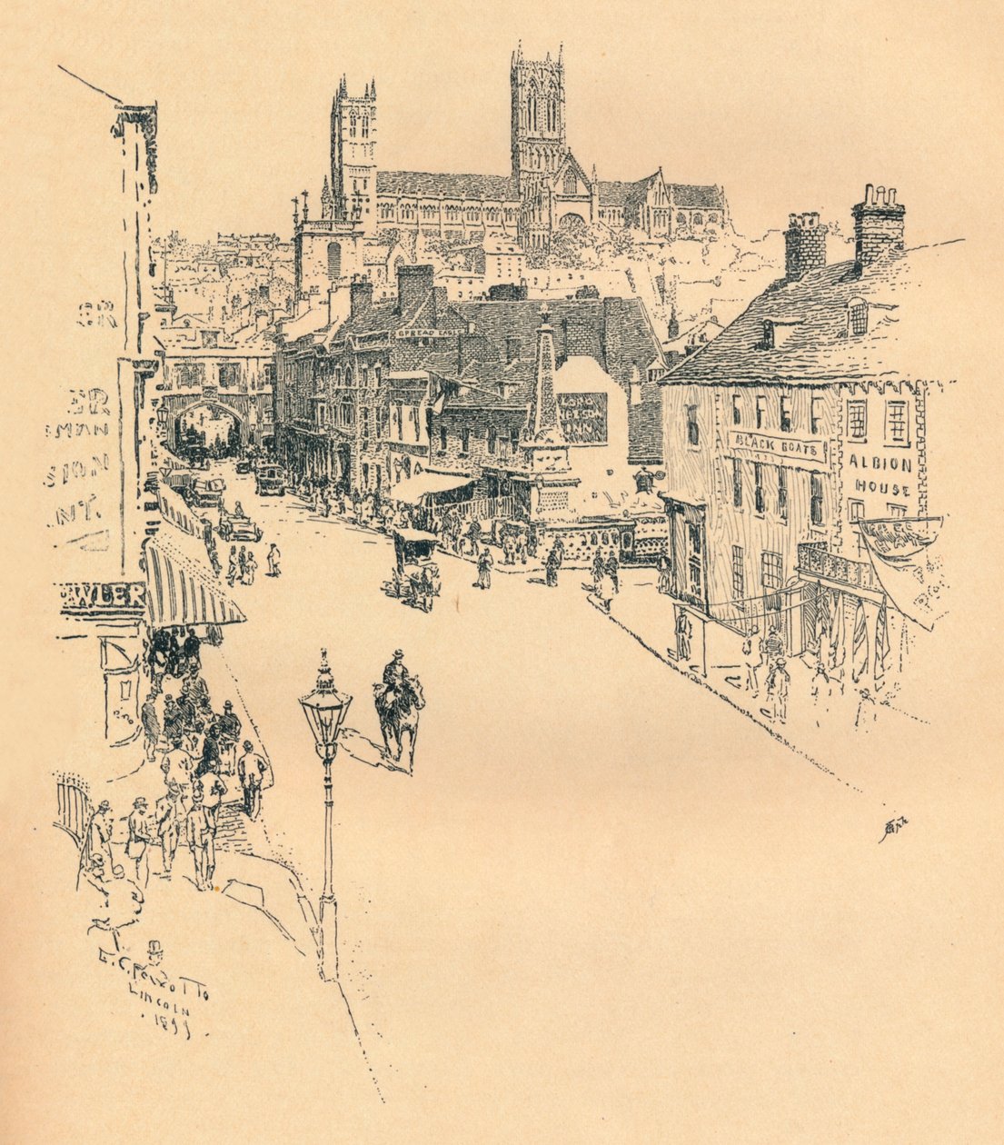 Calle Alta, Lincoln de Ernest Clifford Peixotto