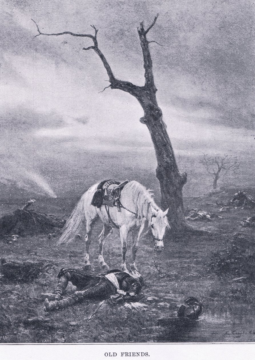 Viejos amigos, de The Magazine of Art 1893, Cassell and Company de Ernest Crofts