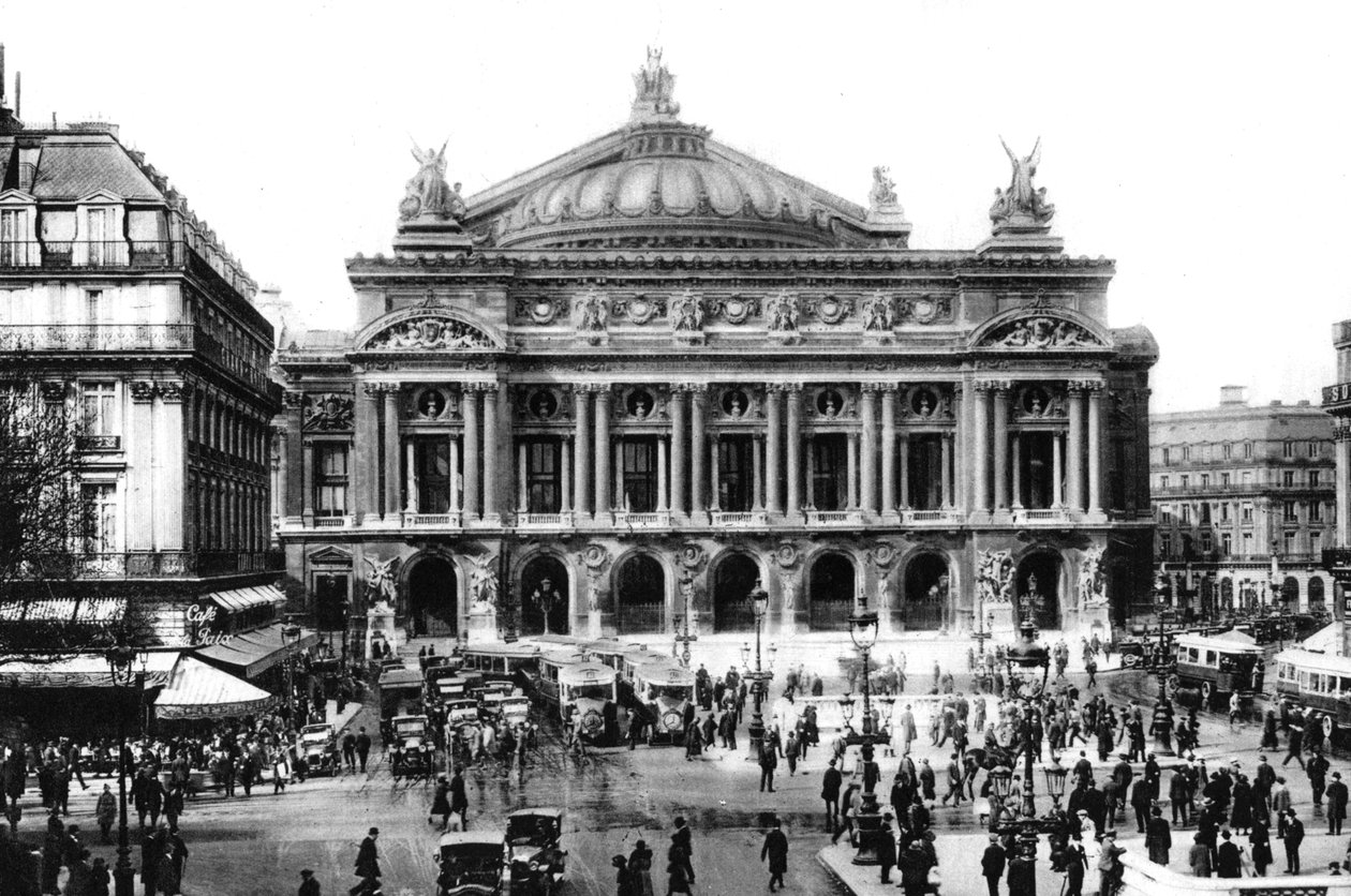 El Teatro de la Ópera, París, 1931 de Ernest Flammarion